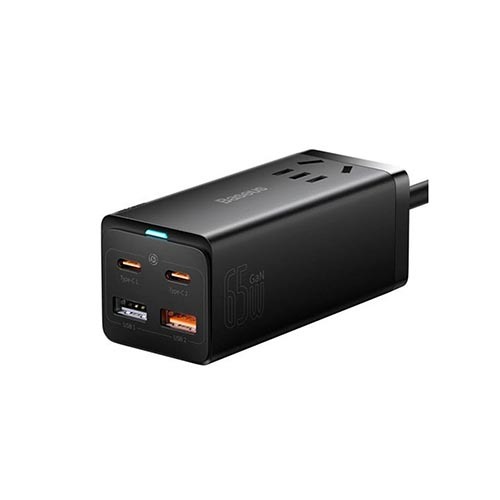 BASEUS GAN 3 PRO 65W DESKTOP FAST CHARGER BASEUS GAN 3 PRO 65W DESKTOP FAST CHARGER