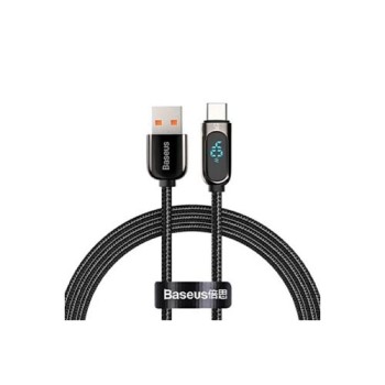 Baseus Display Type-C 5A 40W Fast Charging Data Cable