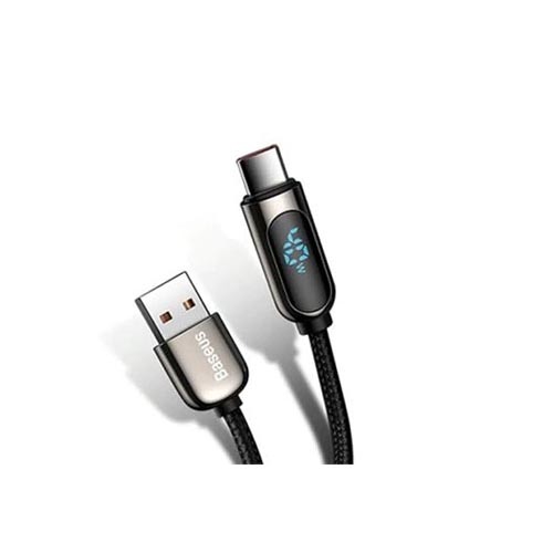 Baseus Display Type-C 5A 40W Fast Charging Data Cable Baseus Display Type-C 5A 40W Fast Charging Data Cable
