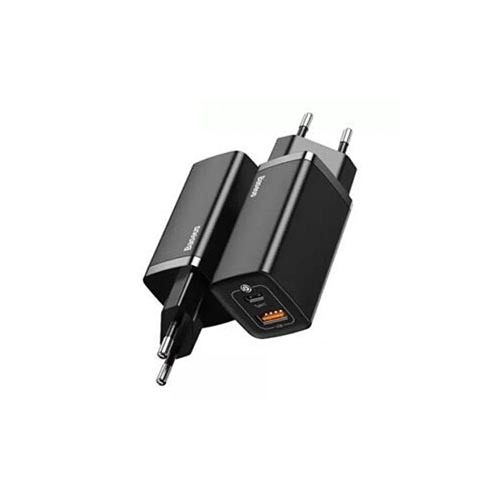 Baseus GaN2 Lite 65W Quick Charger Type-C+USB Ports Baseus GaN2 Lite 65W Quick Charger Type-C+USB Ports