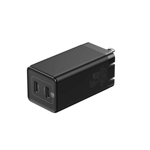 Baseus W01 GaN2 Quick Charger C+C 45W CN Black Baseus W01 GaN2 Quick Charger C+C 45W CN Black