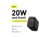 Baseus 20w charger CCXJ-01 Compact Super Quick Charger Dual Port