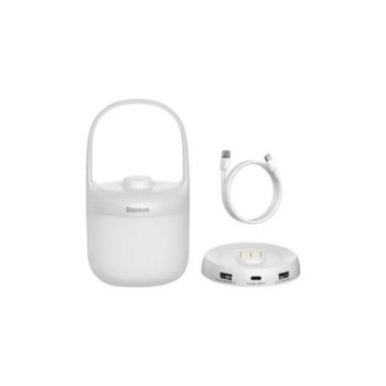 BASEUS DGYB-A02 MOON PORTABLE WIRELESS NIGHT LAMP BASEUS DGYB-A02 MOON PORTABLE WIRELESS NIGHT LAMP