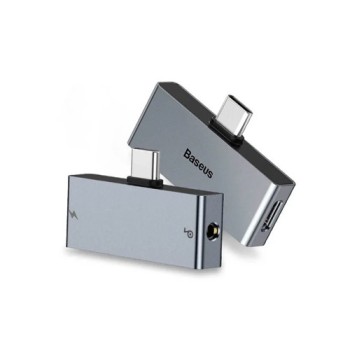 Baseus L57 USB Type C to 3.5mm Headphone Jack AUX Adapter Baseus L57 USB Type C to 3.5mm Headphone Jack AUX Adapter