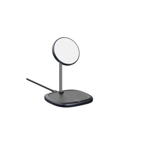 Baseus Swan Magnetic Desktop Bracket Wireless Charger – Black