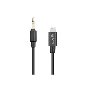BOYA BY-K2 3.5mm TRS (Male) to Type-C (Male) Audio Adapter Cable BOYA BY-K2 3.5mm TRS (Male) to Type-C (Male) Audio Adapter Cable