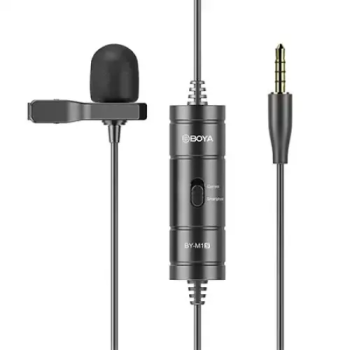 Boya BY-M1S Universal Lavalier Microphone ideal for vlogs