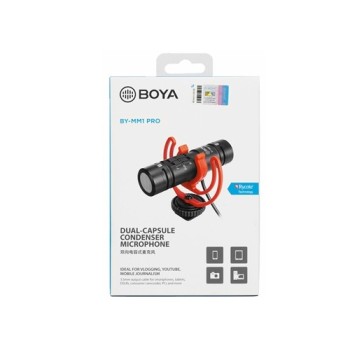 Boya BY-MM1 Pro Condenser Dual-Capsule Microphone