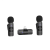 BOYA BY-V2 Wireless Microphone use for iPhone and iOS Device BOYA BY-V2 Wireless Microphone use for iPhone and iOS Device
