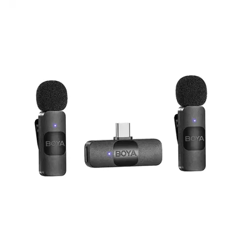BOYA BY-V20 Ultracompact Wireless 2.4GHz Microphone System for Type-C Device
