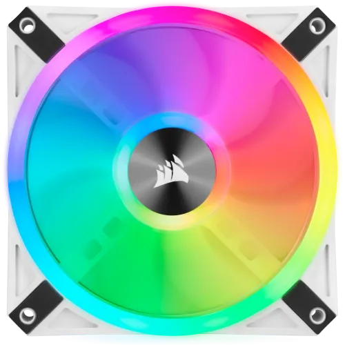 Corsair iCUE QL120 Single RGB 120mm PWM White Case Fan