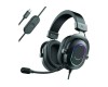 FIFINE Ampligame H6 USB RGB Headset for PC Gaming with In-line Controls of 7.1, EQ Modes Volume & Mute