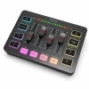 FIFINE Ampligame SC3 Gaming USB Mixer with XLR/headset input, monitoring, line in/out, faders, mute/voice effect/sample