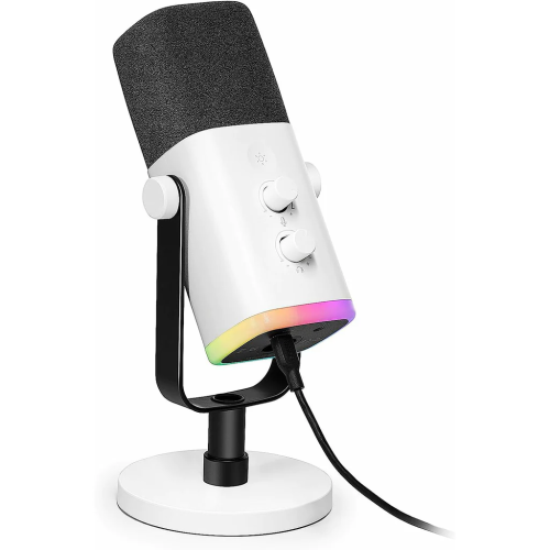 FIFINE AmpliGame AM8 RGB USB/XLR Dynamic Microphone