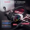 FIFINE Ampligame H3 RGB Headset with 3.5mm TRRS Jack for PS4/5, Xbox, Switch, In-line Volume & Mute Control