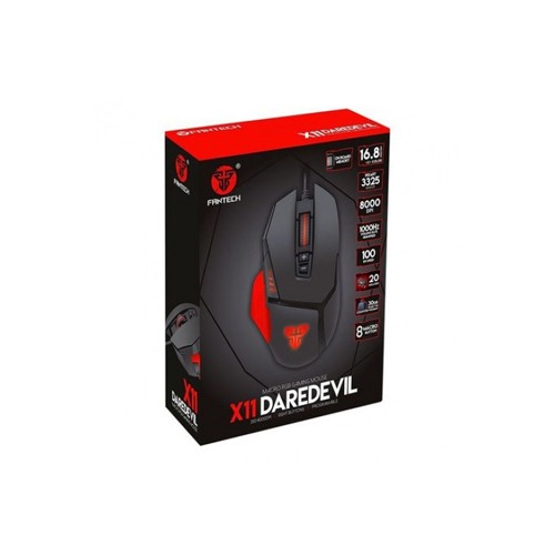 Fantech X11 Daredevil Macro RGB Wired Gaming Mouse