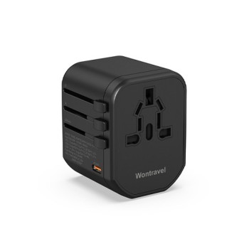 JELLICO S2 Travel Charger PD + QC 100V - 240V UK EU US AUS Multifunctional Charger