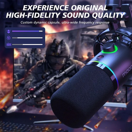 MAONO PD200XS RGB USB/XLR Dynamic Microphone
