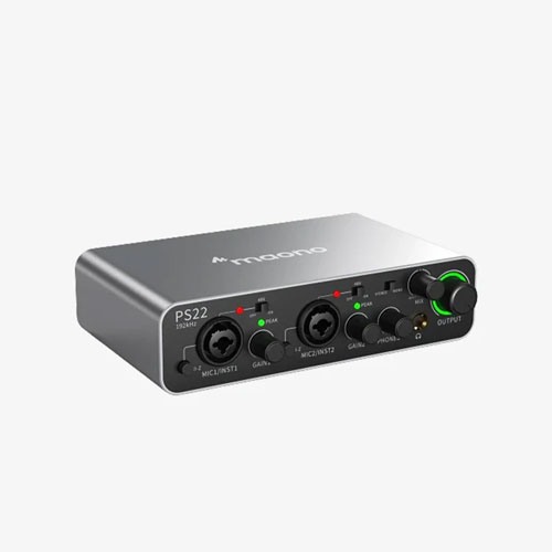 Maono PS22 Audio Interface For Recording, Music Production, Guitar Maono PS22 Audio Interface For Recording, Music Production, Guitar
