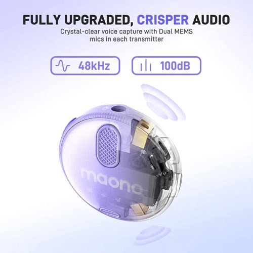 Maono WM620 Lavalier Wireless Microphone Maono WM620 Lavalier Wireless Microphone