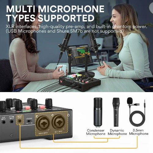 Maonocaster AM100 Audio Interface & Podcast Equipment