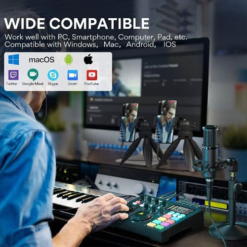 Maonocaster AM100 Audio Interface & Podcast Equipment