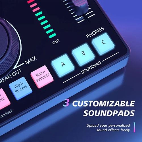 Maonocaster AMC2 NEO One-Stop Streaming Audio Mixer & Sound Card Maonocaster AMC2 NEO One-Stop Streaming Audio Mixer & Sound Card