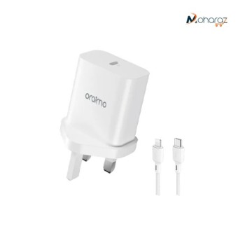 Oraimo OCW-106+CL55 20W PD FAST Wall CHARGER Oraimo OCW-106+CL55 20W PD FAST Wall CHARGER