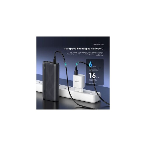 Oraimo OPB-7204Q 22.5W Super Fast 20000mAh Power Bank Oraimo OPB-7204Q 22.5W Super Fast 20000mAh Power Bank