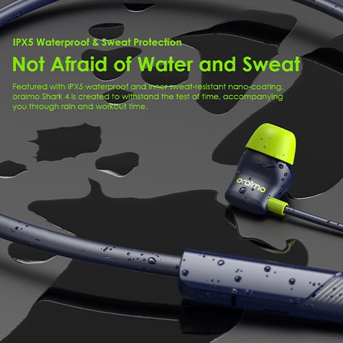 Oraimo Shark 4 OEB-E30D Neckband Wireless Earphone Oraimo Shark 4 OEB-E30D Neckband Wireless Earphone