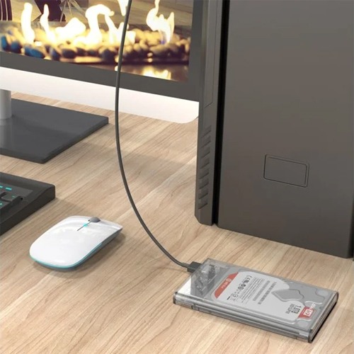 ORICO 2.5 INCH 2139U3 TRANSPARENT USB 3.0 HARD DRIVE ENCLOSURE