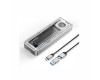 ORICO AAGM2 TRANSPARENT USB 4 40GBPS NVME SSD ENCLOSURE