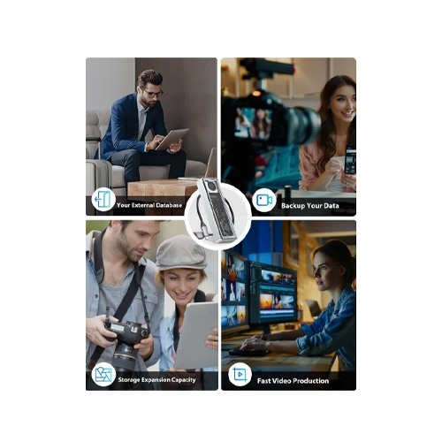 ORICO AAGM2 TRANSPARENT USB 4 40GBPS NVME SSD ENCLOSURE