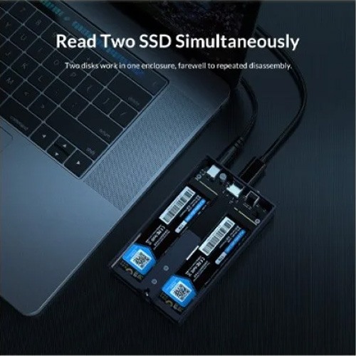 ORICO M2P2J-C3 M.2NVME SSD Aluminum ENCLOSURE