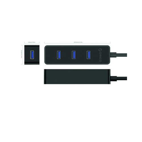 ORICO W5PH4-U3-V1-BK-BP 4PORT USB 3.0 HUB ORICO W5PH4-U3-V1-BK-BP 4PORT USB 3.0 HUB
