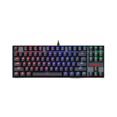 Redragon K552 KUMARA 87 Key LED RGB Backlit Mechanical Keyboard with Blue Switches