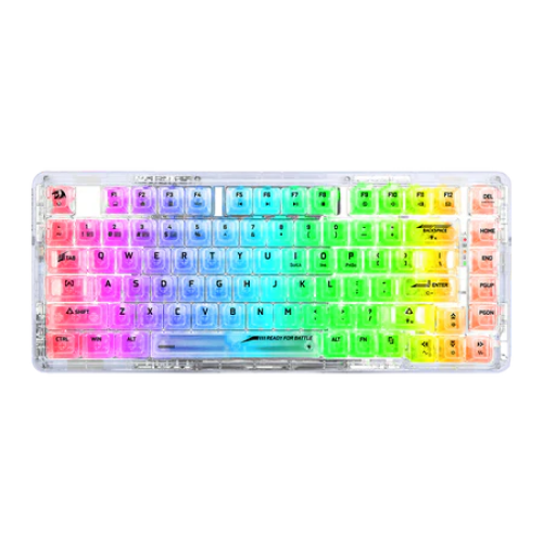 Redragon ELF PRO K649 Transparent Mechanical Keyboard Redragon ELF PRO K649 Transparent Mechanical Keyboard