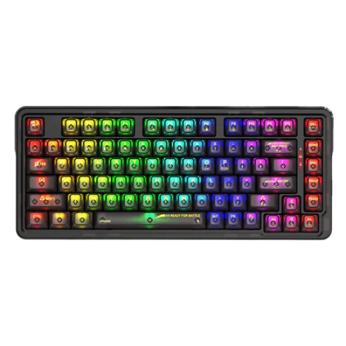 Redragon ELF PRO K649 Transparent Mechanical Keyboard Redragon ELF PRO K649 Transparent Mechanical Keyboard