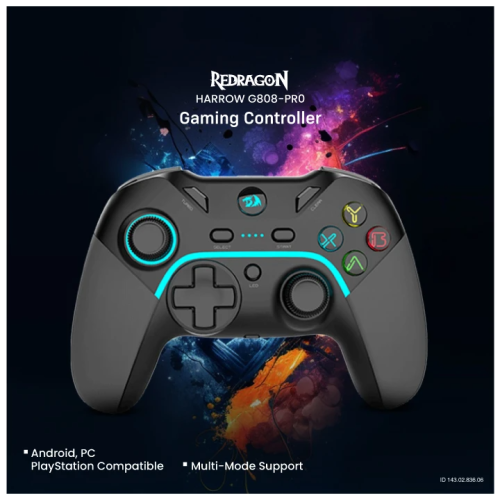 Redragon G808-PR0 HARROW Gamepad