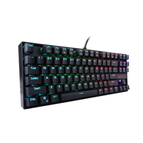 Redragon K552 KUMARA 87 Key LED RGB Backlit Mechanical Keyboard with Blue Switches