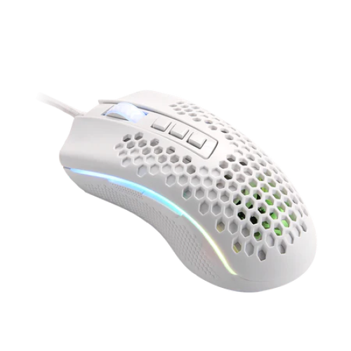 Redragon M808 Storm White Lightweight RGB Gaming Mouse