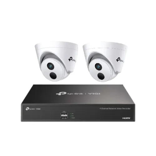 TP-Link 2 Unit IP 4 Channel Camera Package