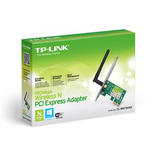 TP-Link TL-WN781ND Wireless N PCI Express LAN 150Mbps Card