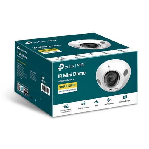 TP-Link VIGI C230I Mini IP 3MP IR Audio Dome Camera