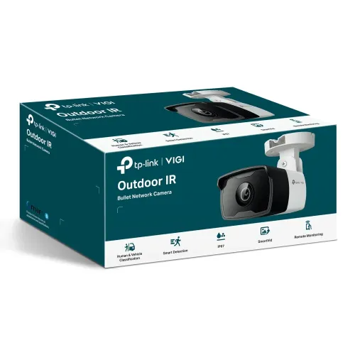 TP-Link VIGI C340I IR Bullet IP 4MP 4mm Lens Camera