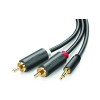 UGREEN 10512 3.5MM MALE TO 2RCA CABLE 3M UGREEN 10512 3.5MM MALE TO 2RCA CABLE 3M