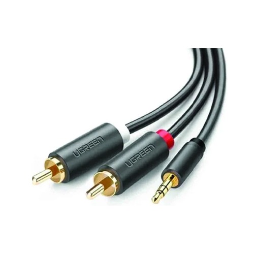 UGREEN 10512 3.5MM MALE TO 2RCA CABLE 3M UGREEN 10512 3.5MM MALE TO 2RCA CABLE 3M