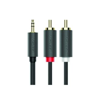 UGREEN 10513 3.5MM TO 2RCA M/M AUDIO CABLE 5M UGREEN 10513 3.5MM TO 2RCA M/M AUDIO CABLE 5M