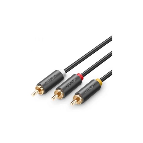 UGREEN 10524 3RCA MALE TO MALE CABLE 1.5M UGREEN 10524 3RCA MALE TO MALE CABLE 1.5M
