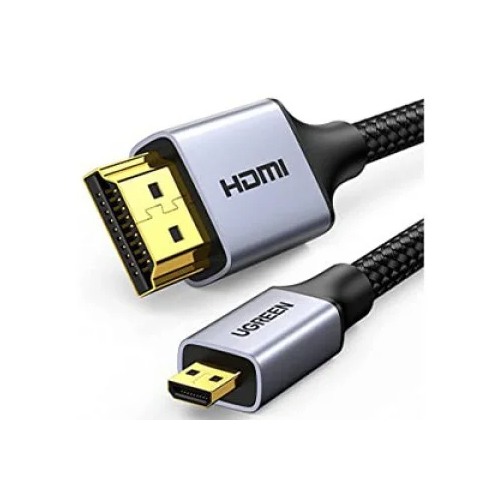 UGREEN 10550 4K 60HZ MICRO HDMI 2.0 TO HDMI CABLE 1.5M UGREEN 10550 4K 60HZ MICRO HDMI 2.0 TO HDMI CABLE 1.5M
